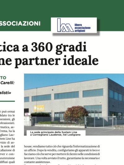 System Line. Informatica a 360° per aziende e professionisti