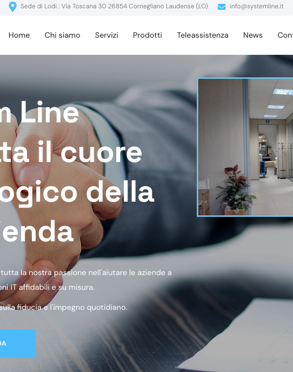 Benvenuti nel nuovo sito ! Un’esperienza di navigazione rinnovata